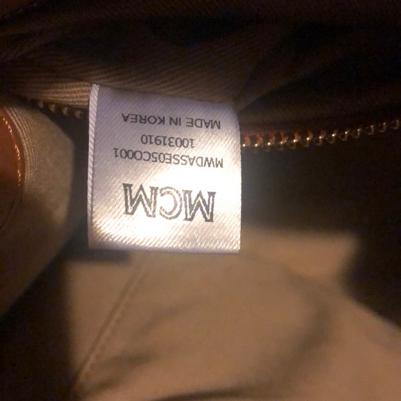 Authentic MCM visetos tote - Picture 6 of 12